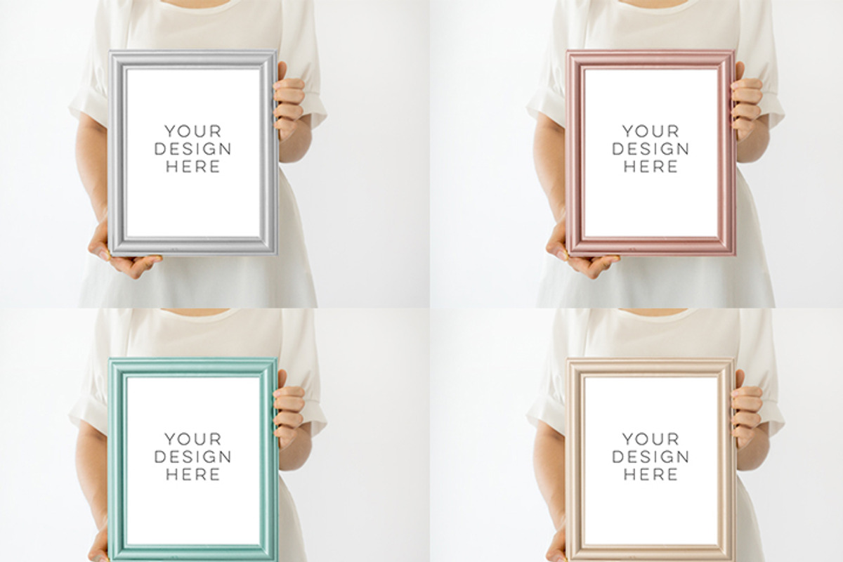 Frame bundle mockup, a Presentation Template by My Lovely Stock (Photo 1 of 2)