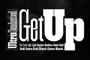 GetUp – Ultra Condensed