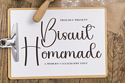Biscuit Homemade, a Handwritten Font by InermediaSTUDIO (Thumbnail 1 of 8)