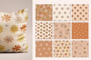 Groovy Flowers Pattern Collection