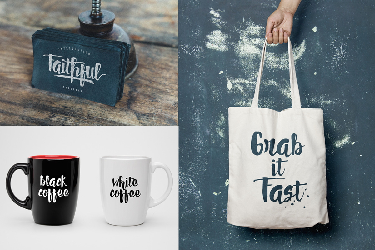 FAITHFUL Typeface preview 5