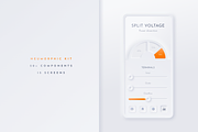 Neumorphic Soft UI Kit - NEU, an UI Kit Template by Delightful Design (Thumbnail 2 of 10)