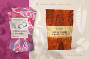 Australian Bush Foods Set, a Food Illustration by rouxsupplyco (Thumbnail 3 of 8)