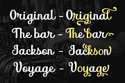 Avangard, a Script Font by Larin Type Co. (Thumbnail 3 of 10)