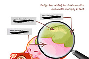 Fun Marker Procreate Brushes, a Brush Add-On by ProcreateiBox (Thumbnail 5 of 6)