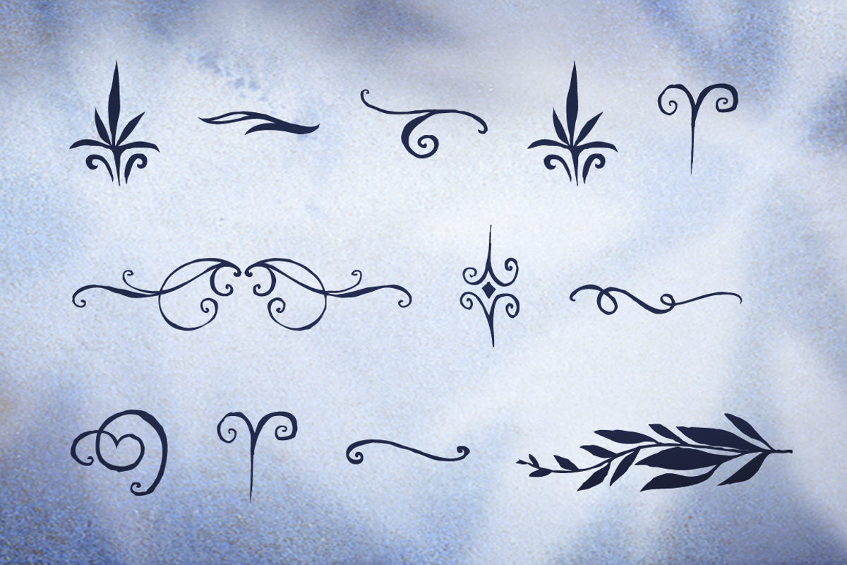 Blue Goblet Ornaments preview 3