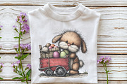 Whimsical Easter Clipart, an Illustration by OK Design (Thumbnail 4 of 6)