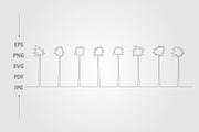 palm trees, an Object Graphic by lawoel (Thumbnail 2 of 3)