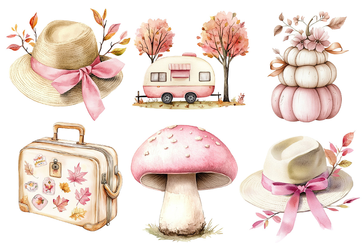 Autumn Serenity Clipart, an Illustration by Designworld (Photo 5 of 6)