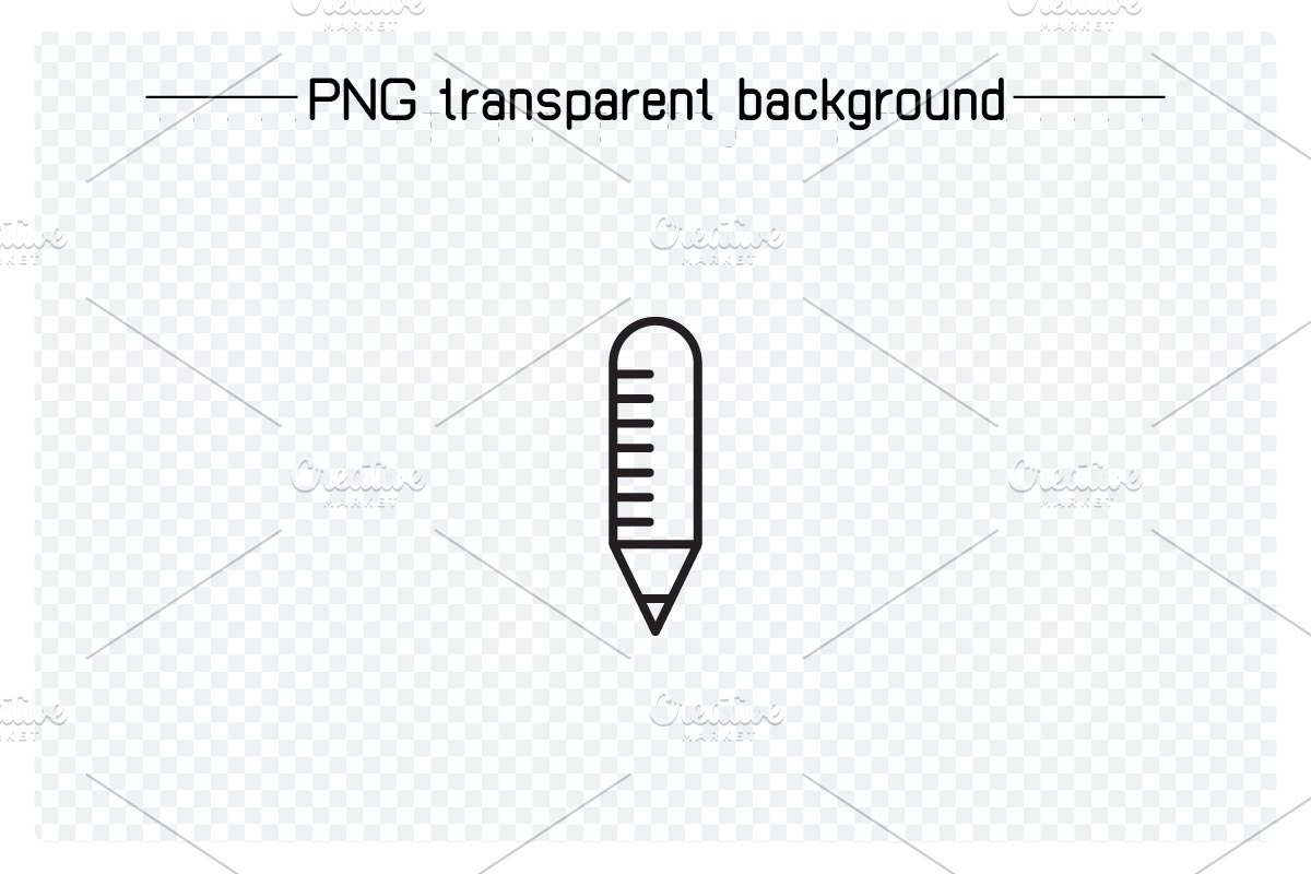 Pencil and Pen Line Icons Set, an Outline Icon by Designfour (Photo 6 of 7)
