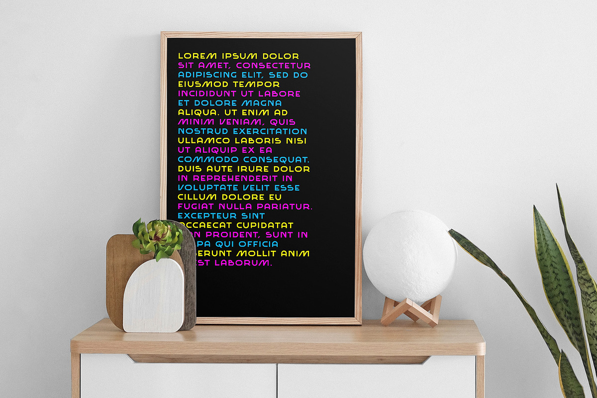 Domosed, a Sans Serif Font by Etewut (Photo 6 of 9)