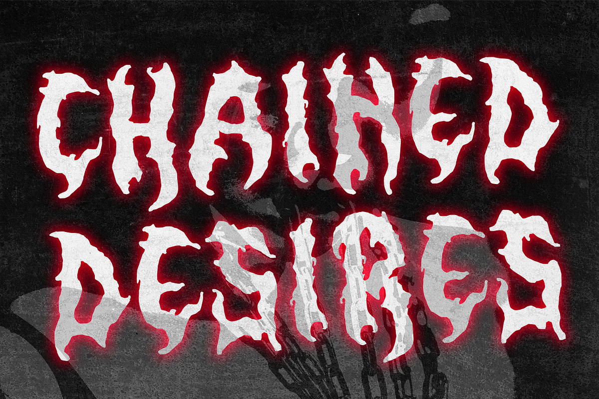 CS Oztende – Black Metal Font, a Blackletter Font by Craft Supply Co. (Photo 3 of 8)