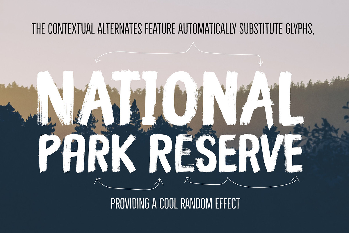 Bridgewater - 3 fonts preview 2