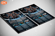 Gym & Fitness Flyer Template, a Flyer Template by Crosstown Design Co. (Thumbnail 2 of 5)
