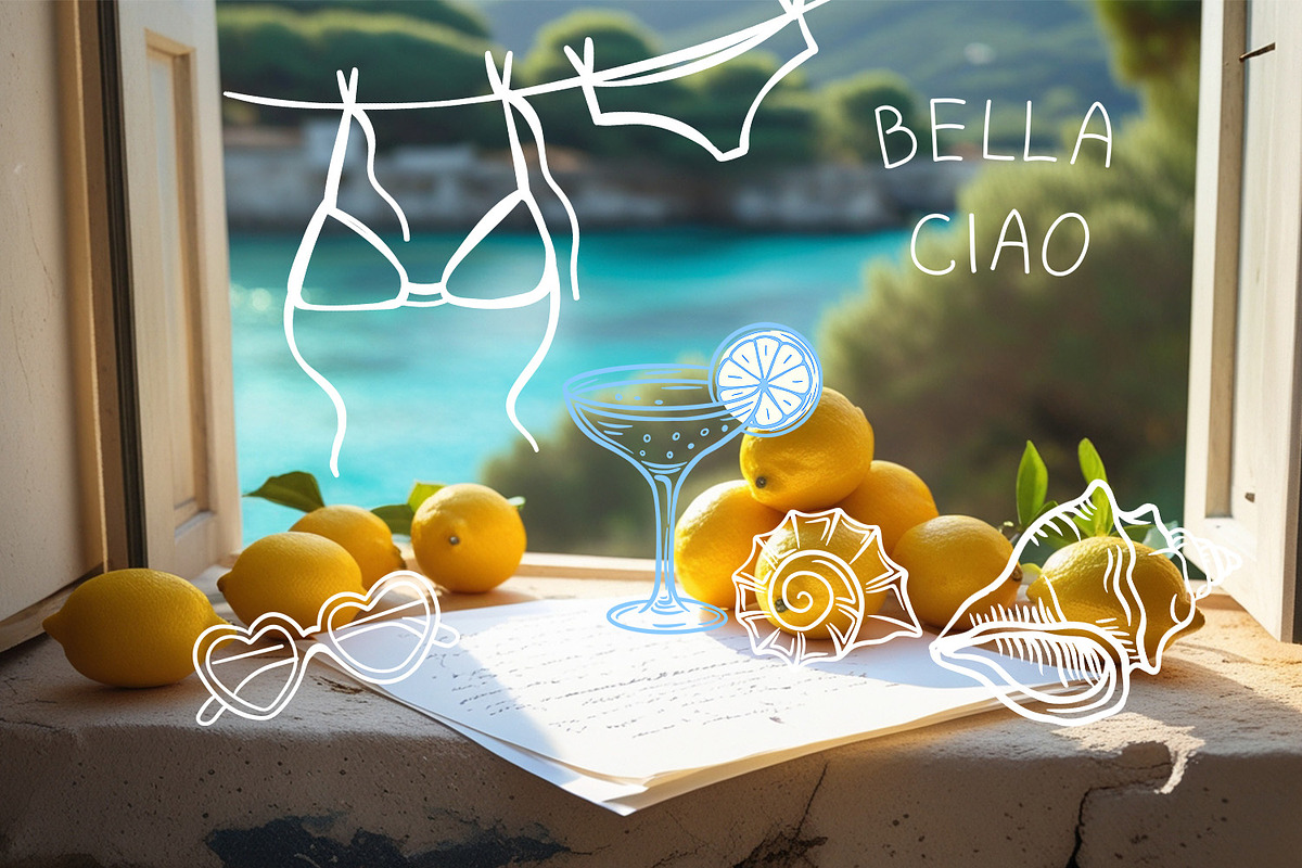 Summer Mediterranean, an Object Graphic by Watercolor dreams (Photo 12 of 13)