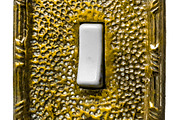 Bronze light button ornate isolated photo, a Technology Photo by DanFLCreativo (Thumbnail 2 of 2)