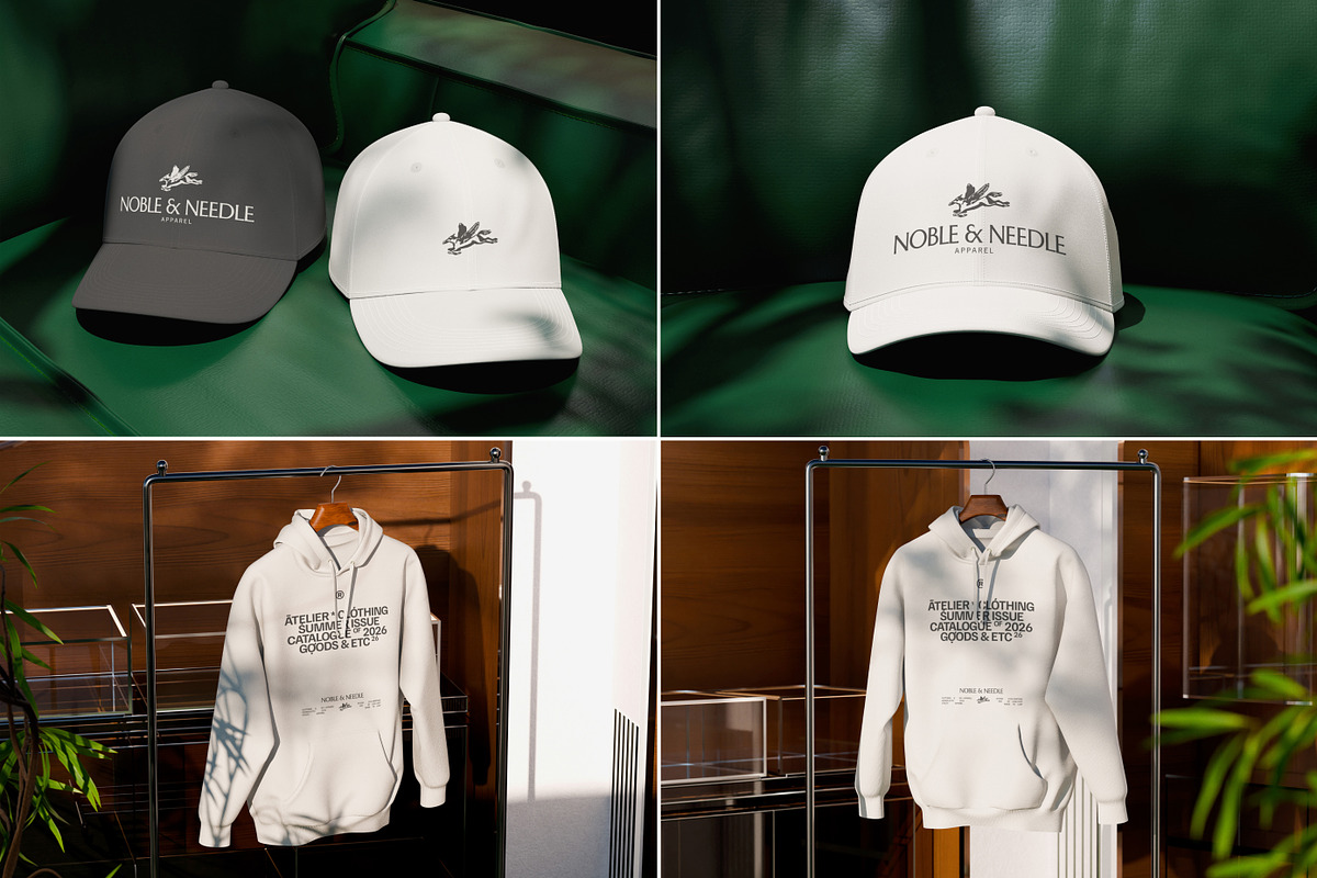 40 Clothing Brand Mockups Bundle, a Shirt Mockup by Vitora Mockup (Photo 3 of 12)