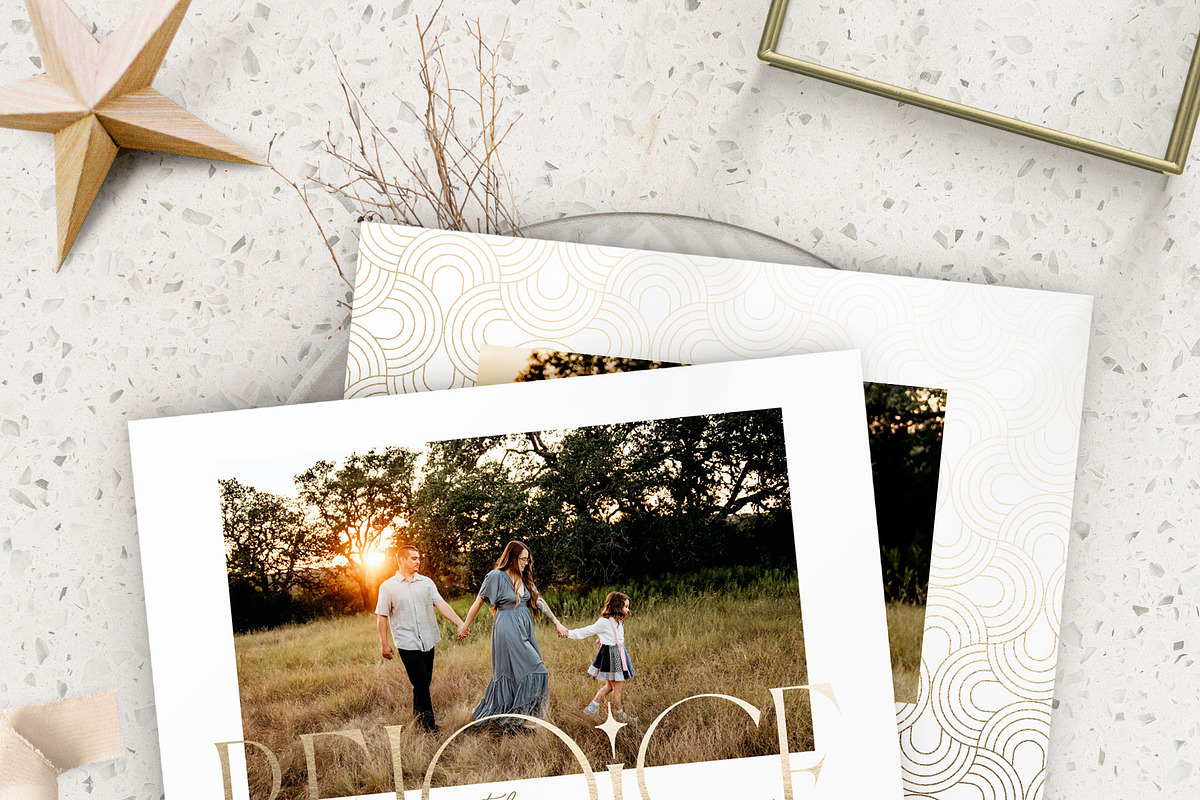 Religious Christmas Card Templates, a Card Template by 7th Avenue Designs (Photo 10 of 11)