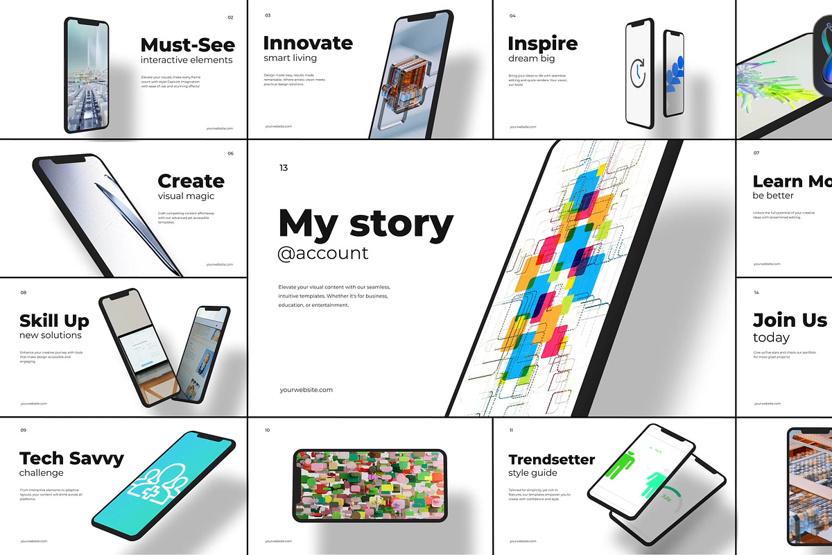 XPhone App Promo for FCPX, a Templates & Theme by 2dfx