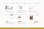 Showit Membership Website Template, a Websites & App Template by ammarosedesignsllc (Thumbnail 7 of 9)