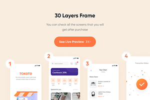 Tokoto - E-Commerce UI KIT