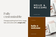 Minimal Clean Canva Presentation, a Presentation Template by Palm Creatives (Thumbnail 4 of 8)