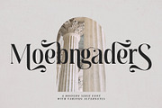 Moebngaders | A Modern Sans Serif, a Serif Font by Andrimada Creative (Thumbnail 1 of 12)