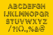 Tiger Wood, a Font by Fourteen Letter (Thumbnail 3 of 9)