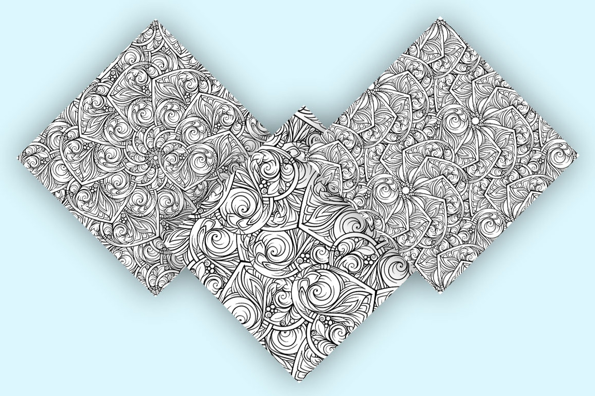 Vintage black and white patterns min, a Pattern Graphic by Graphic Magic (Photo 2 of 2)