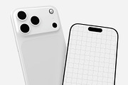 iPhone 17 Pro Max Mockup, a Product Mockup by graphypix (Thumbnail 3 of 4)