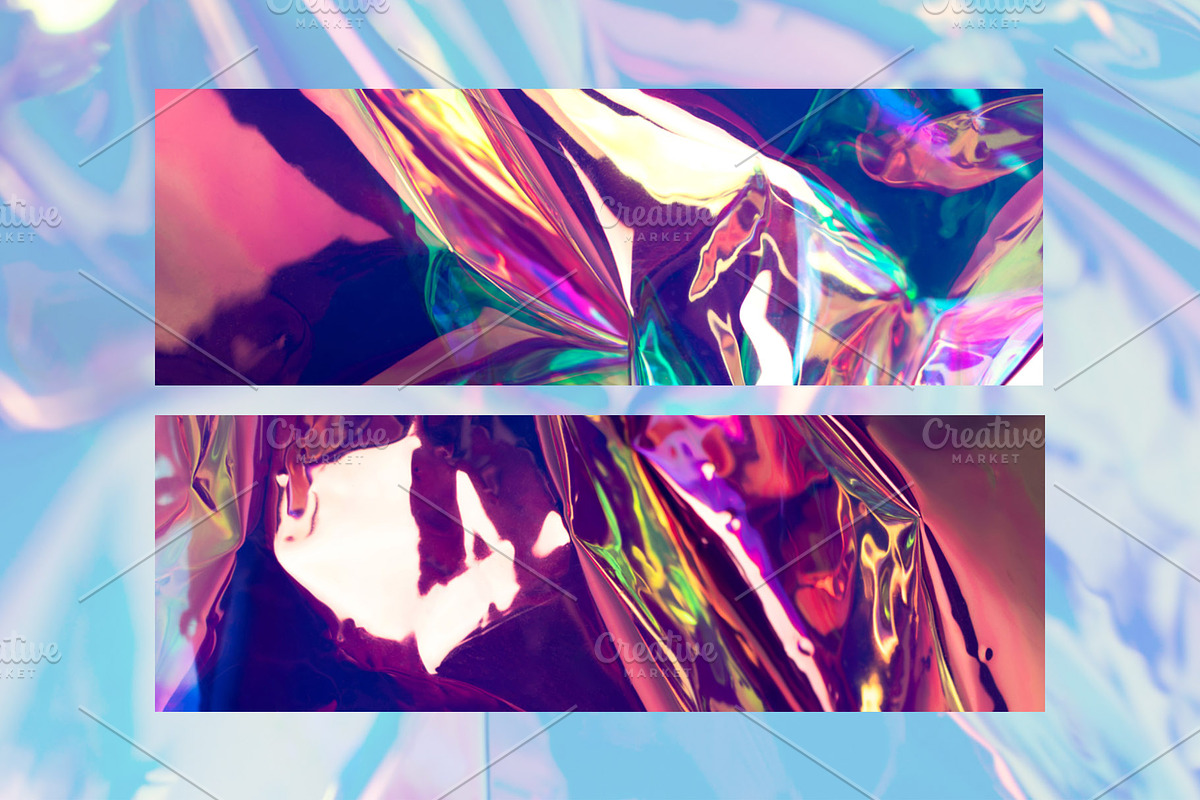 Holographic textures #1 - banners, a Texture Graphic by rorygez fresh (Photo 11 of 13)