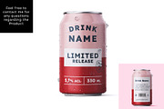 Beer Can Label Packaging Set 5 Cans, a Print Template by Fabian_Design (Thumbnail 6 of 6)