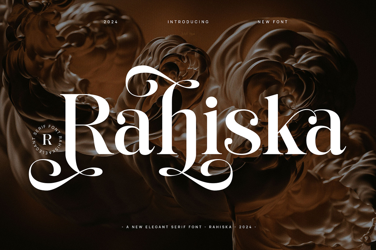 Rahiska - Elegant & Classy Serif, a Serif Font by TypeLogue (Photo 1 of 5)