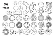 Set of top view trees and bushes, an Illustration by BSVIT (Thumbnail 3 of 3)