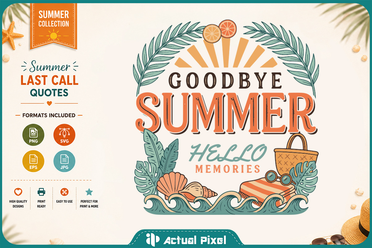 Summer Last Call Bundle, a Seasonal Illustration by Actual Pixel (Photo 8 of 23)