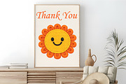 Hello Spring Faux Crochet PNG Bundle, an Illustration by RobertsArt (Thumbnail 6 of 6)