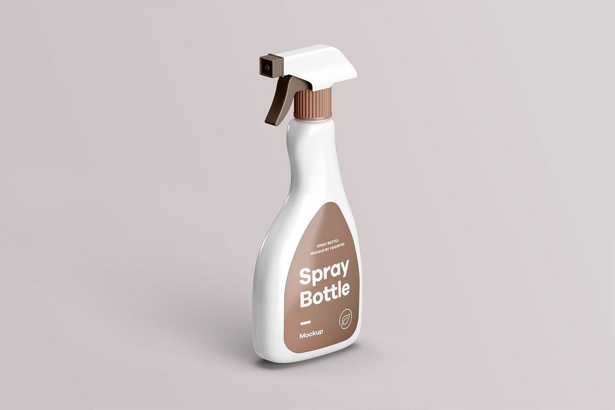 Spray Bottle Mockup, a Packaging Mockup by Se٧enStudio (Photo 13 of 13)