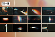 Retro Holographic Light Overlays, a Background Graphic by ❤️ KiraSolly (Thumbnail 5 of 6)