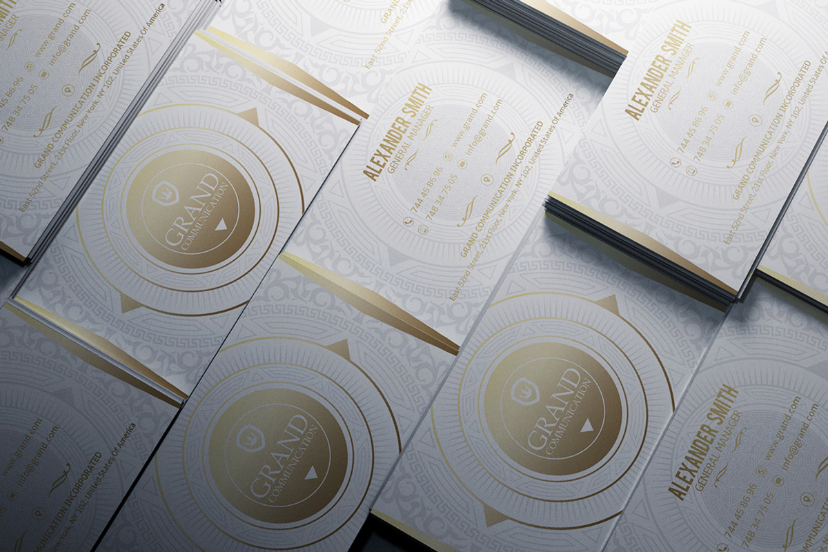 Unlimited Business Cards Bundle, a Business Card Template by Marvel (Photo 46 of 204)