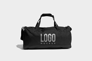 Gym duffle bag logo mockup branding, a Product Mockup by Creativeadi