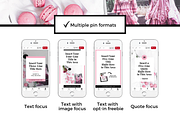 Pinterest Pin Template - Pink, a Social Media Template by ProductiveandFree (Thumbnail 7 of 9)