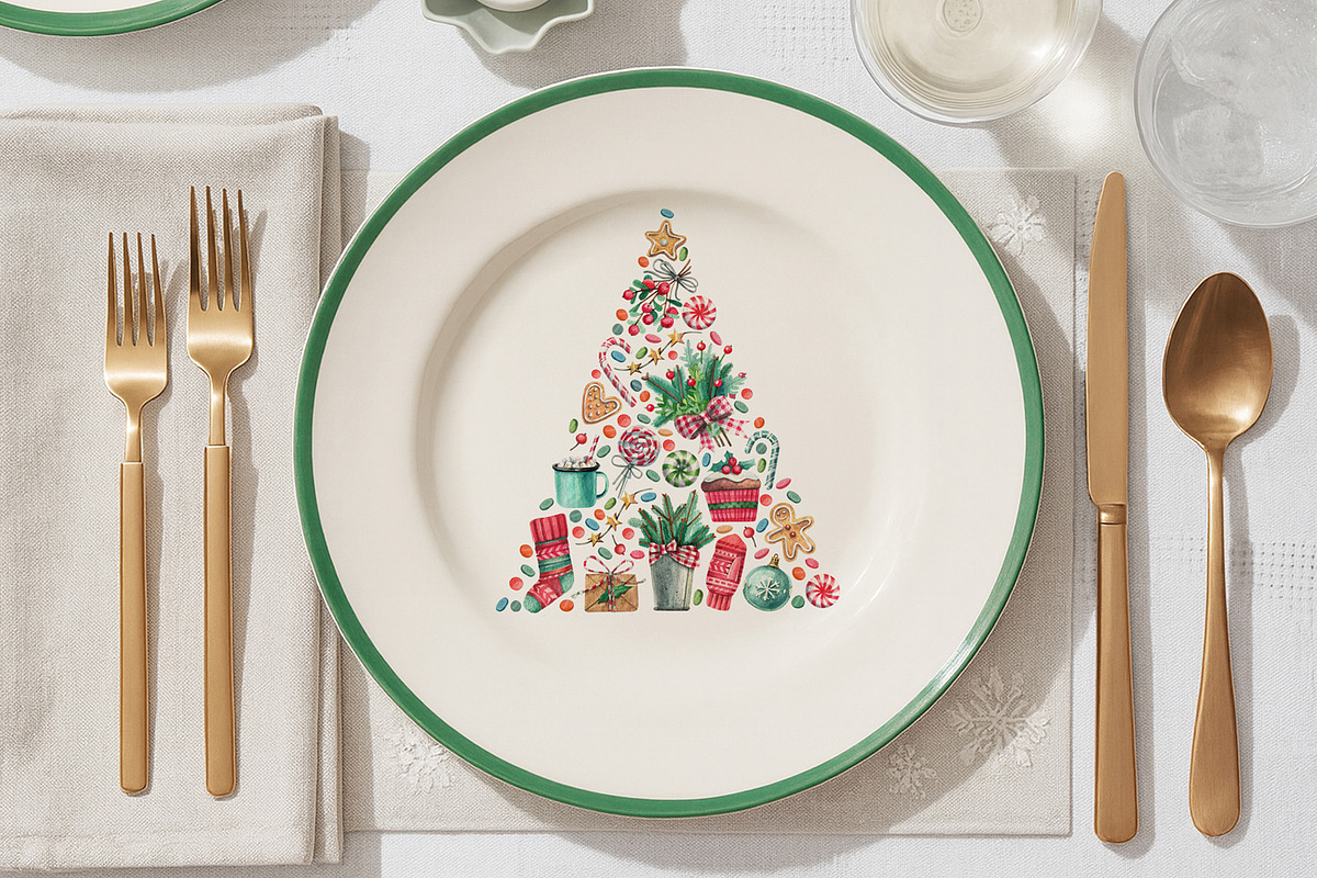Christmas Collection, a Decorative Illustration by Watercolor by Tonia Tkach (Photo 3 of 9)