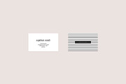Sophia Business Card Templates, a Business Card Template by studiolmh (Thumbnail 4 of 4)