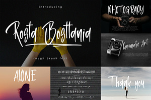 Brush Font Bundle SALE!! - Vol.1