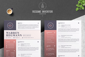 Resume Template Modern & Creative