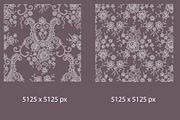 Lace patterns, ribbons, cliparts., a Pattern Graphic by Ajuga (Thumbnail 10 of 10)