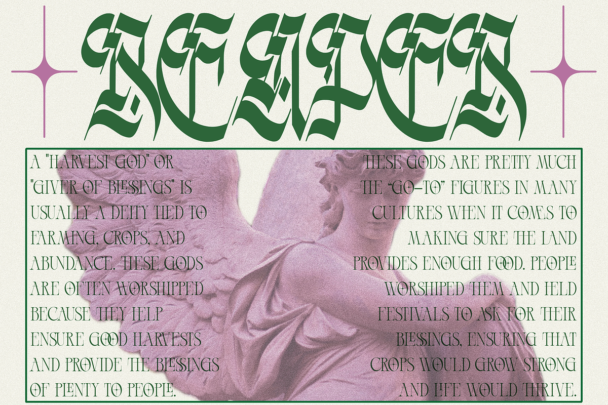 Ophylia, a Blackletter Font by ethylene.creative (Photo 8 of 8)