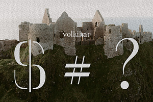 Volkihar Modern Serif Font