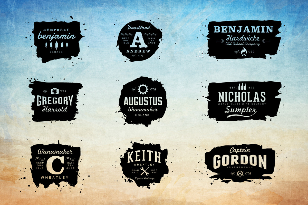 Vintage Logo and Grunge Logo, a Branding & Logo Template by LogoLabs (Photo 3 of 4)