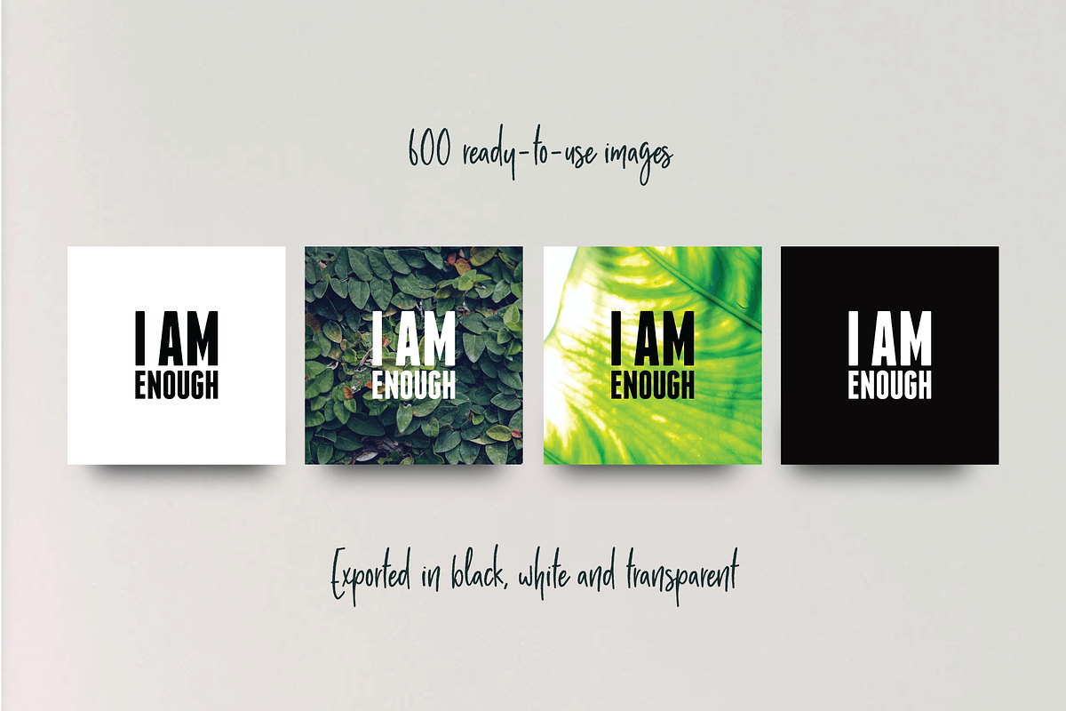 Deep Quotes - 150 Quotes Pack, a Social Media Template by Delightful Design (Photo 7 of 8)